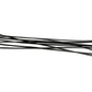 316 Stainless Steel Black Poly COATED Cable Ties 7.9mm x 500mm - 100 Pack
