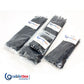 Nylon Cable Ties 4.8mm x 200mm Black - 100 Ties (1 pack)