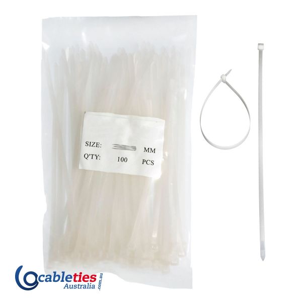 Nylon Cable Ties 3.6mm x 150mm Natural - Box of 20,000