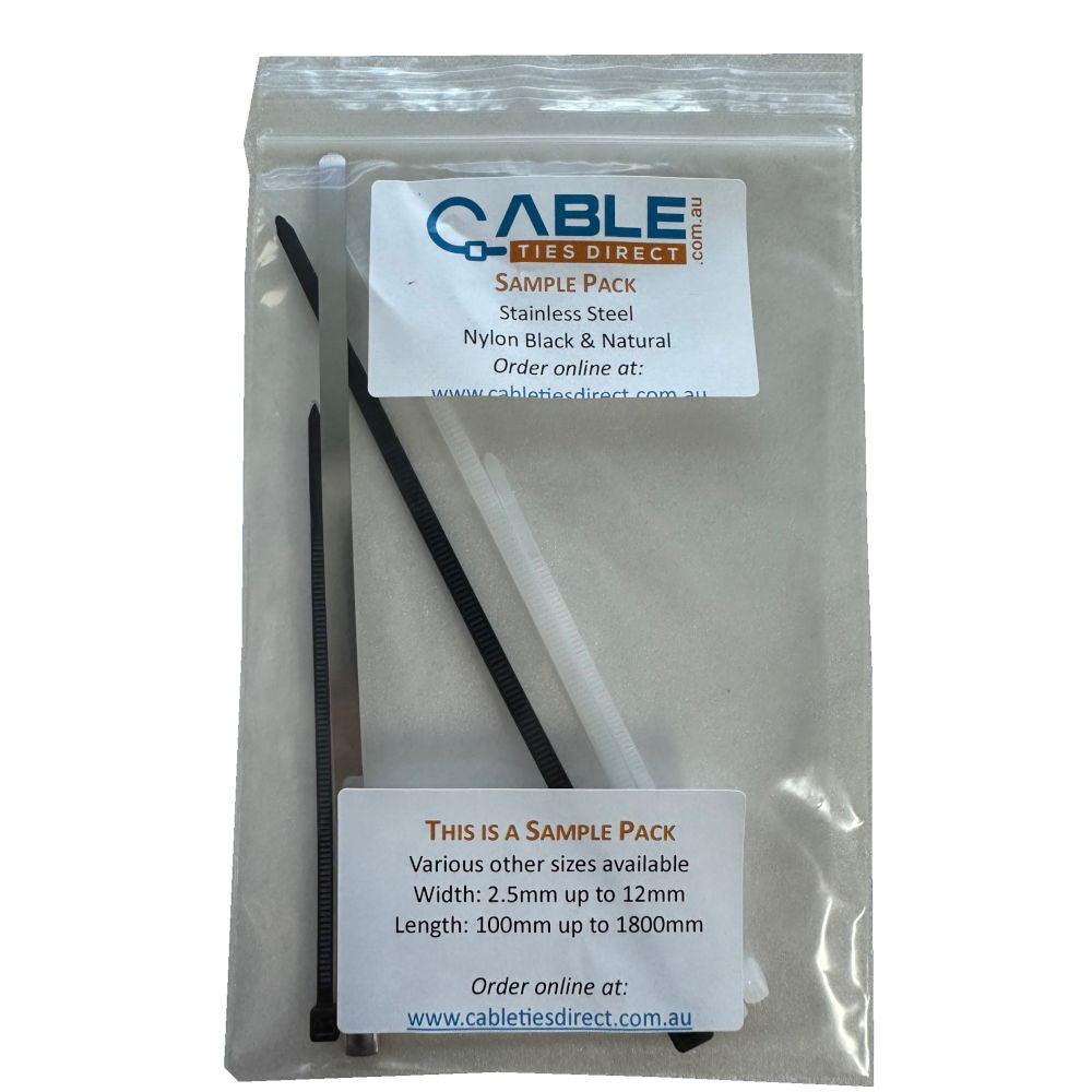 Sample Pack of Cable Ties
