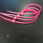 Nylon Cable Ties 4.8mm x 200mm Pink - 100 Ties (1 pack)